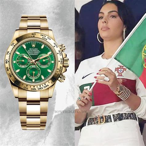 georgina rodriguez rolex|Un Rolex y un Birkin, los lujosos y caros complementos de .